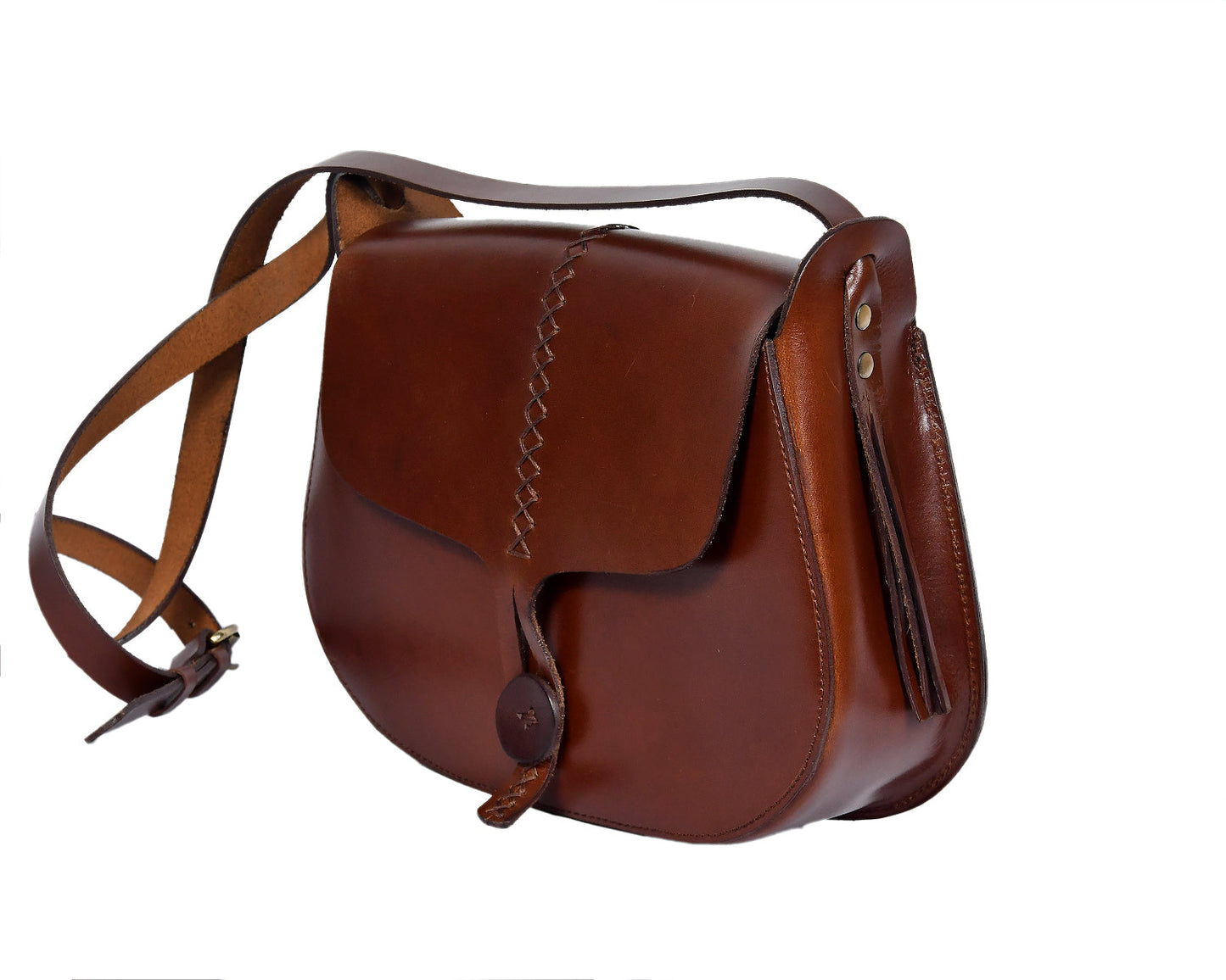 Pure Leather Sling Bag, Art: BG-1391. Pack of 25