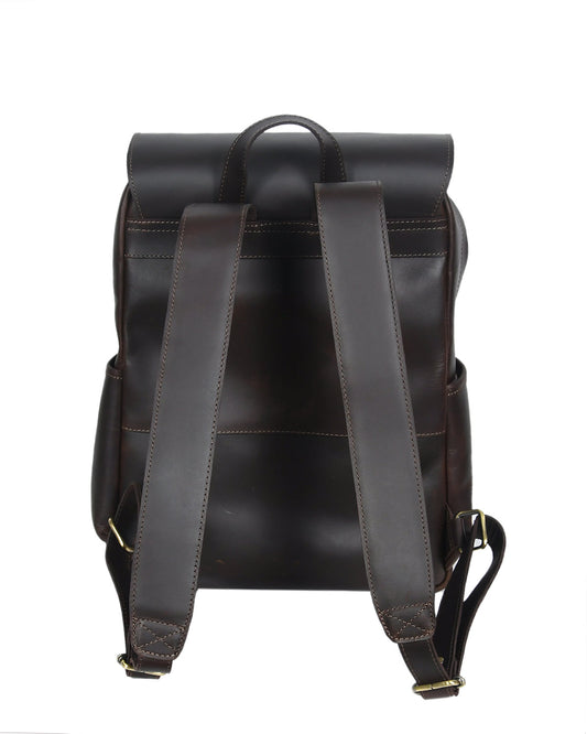 Timeless Elegance: Brown Leather Backpack - Your Perfect Companion. Art: BG-1392 Pack of 25