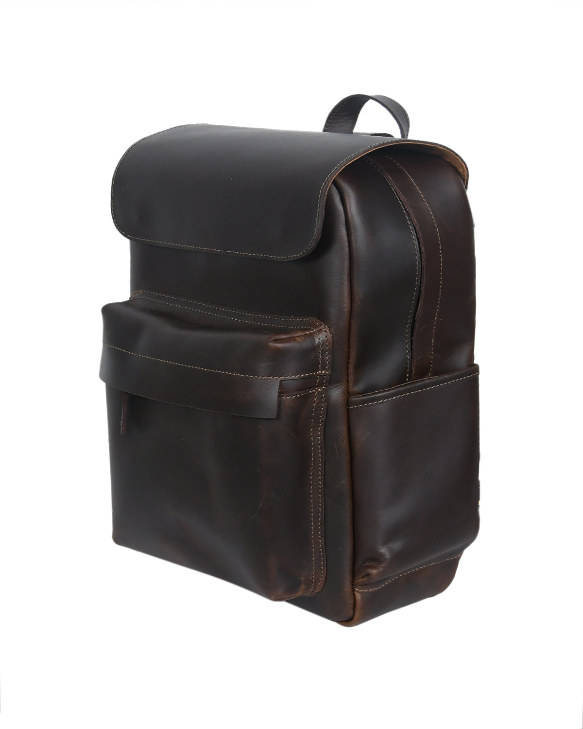 Timeless Elegance: Brown Leather Backpack - Your Perfect Companion. Art: BG-1392 Pack of 25
