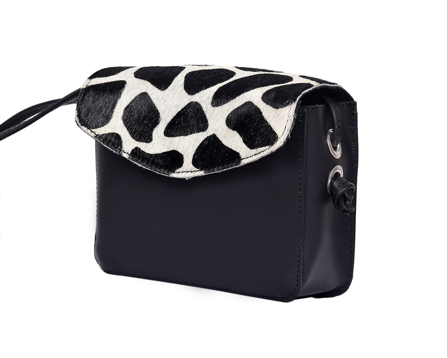 Elevate Your Style with our Hair-on Leather Sling Bag. Art: BG-1439 Pack of 25