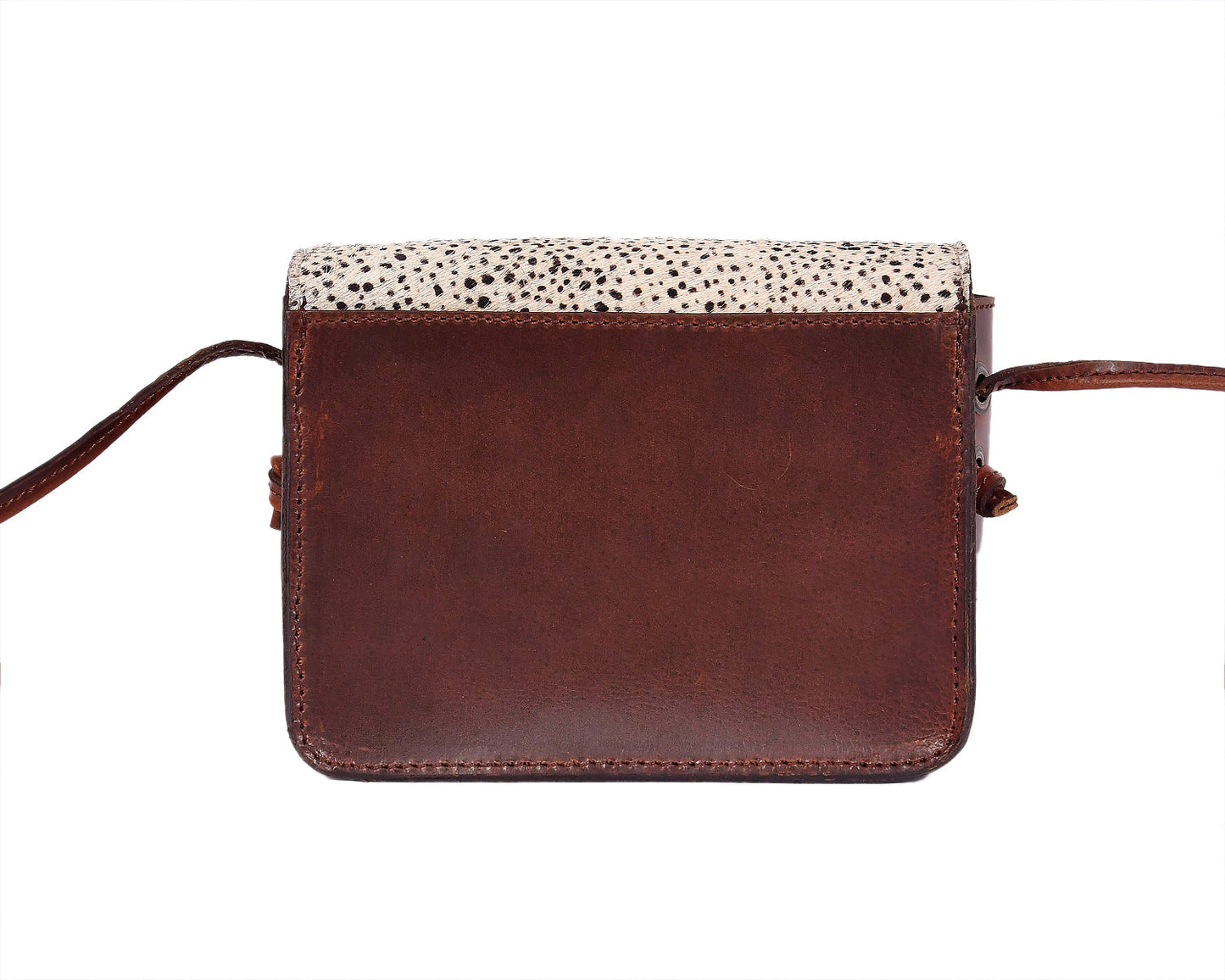 Fashion-forward Sling Bag with Printed Hair on Leather. Art: BG-1446 Pack of 25