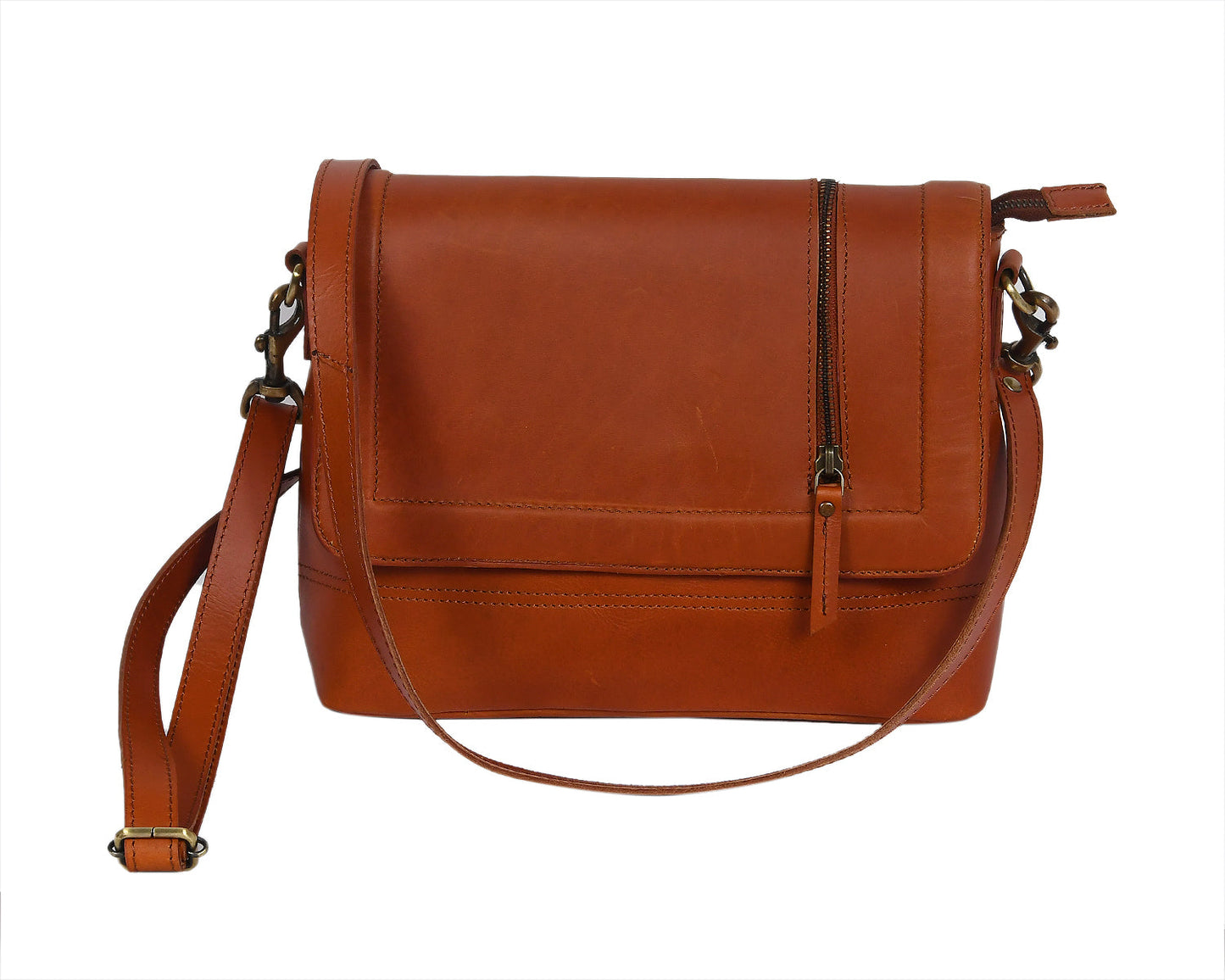 Timeless Elegance: Discover Our Brown Leather Crossbody Collection. Art: BG-1394 Pack of 25