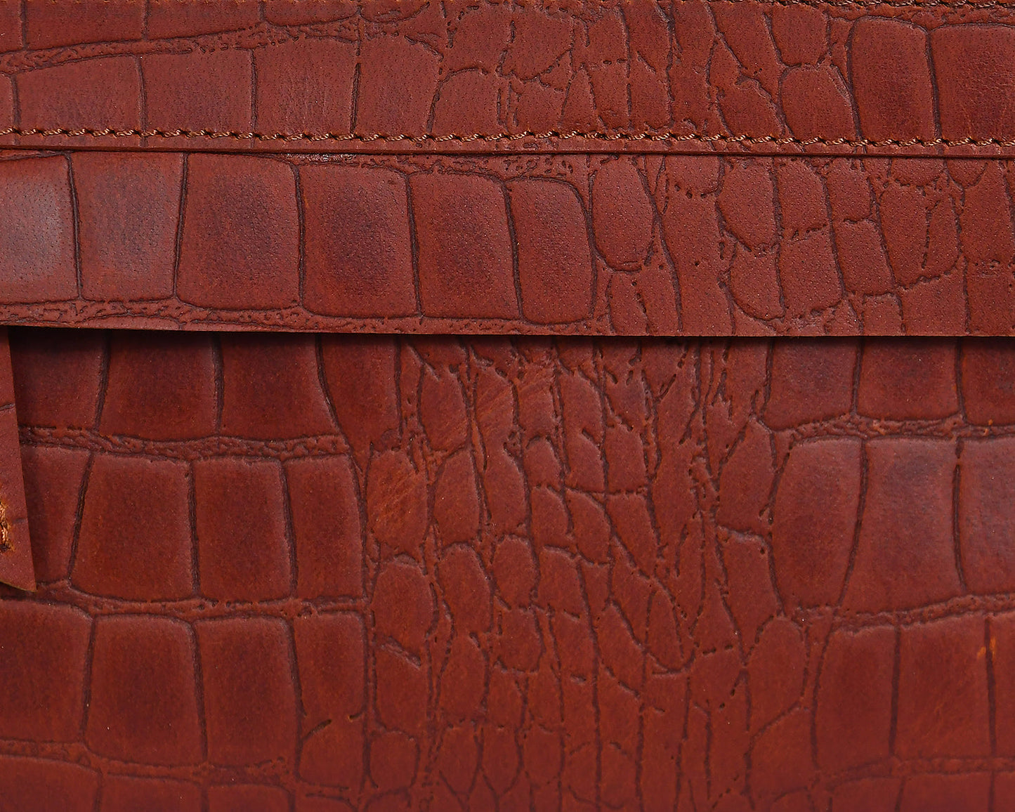 Luxury Brown Leather Toilet Bag: Organize in Style. Art: BG-1395 Pack of 25