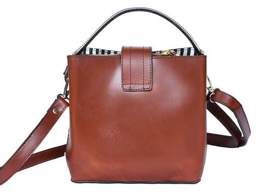 Elevate Your Style with Our Premium Brown Sling Bag, Art: BG-1562 Pack of 25