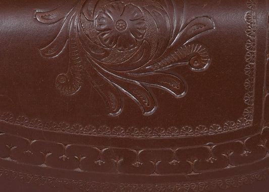 Brown color pure leather shoulder bag for women and girls with glorious crafted . Art: BG-1557 Pack of 25