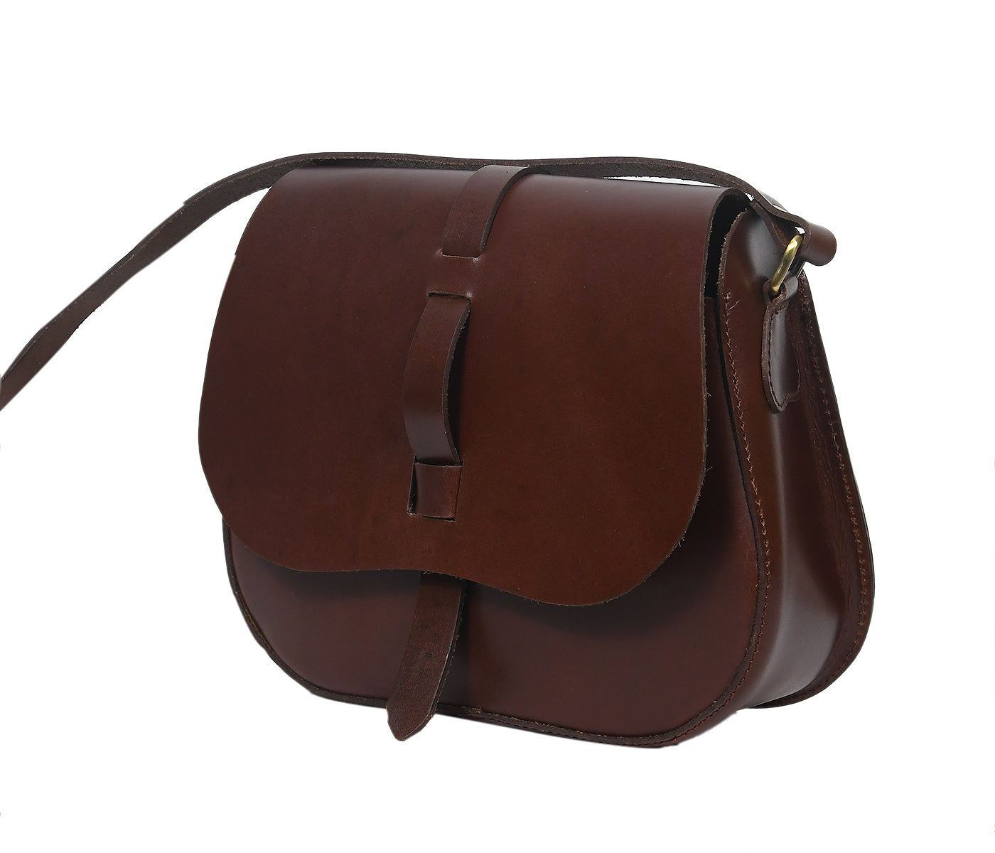 Celtic Latest Brown Leather Sling Bag Stylish and Versatile. Art: BG-1410 Pack of 25