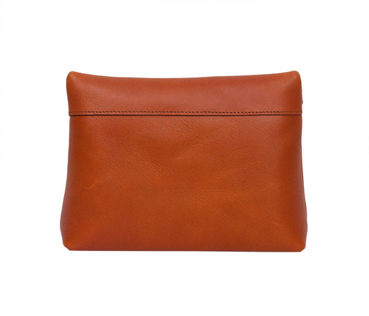 Timeless Elegance: Tan Leather Clutch Bag - Elevate Your Style. Art: BG-1414 Pack of 25