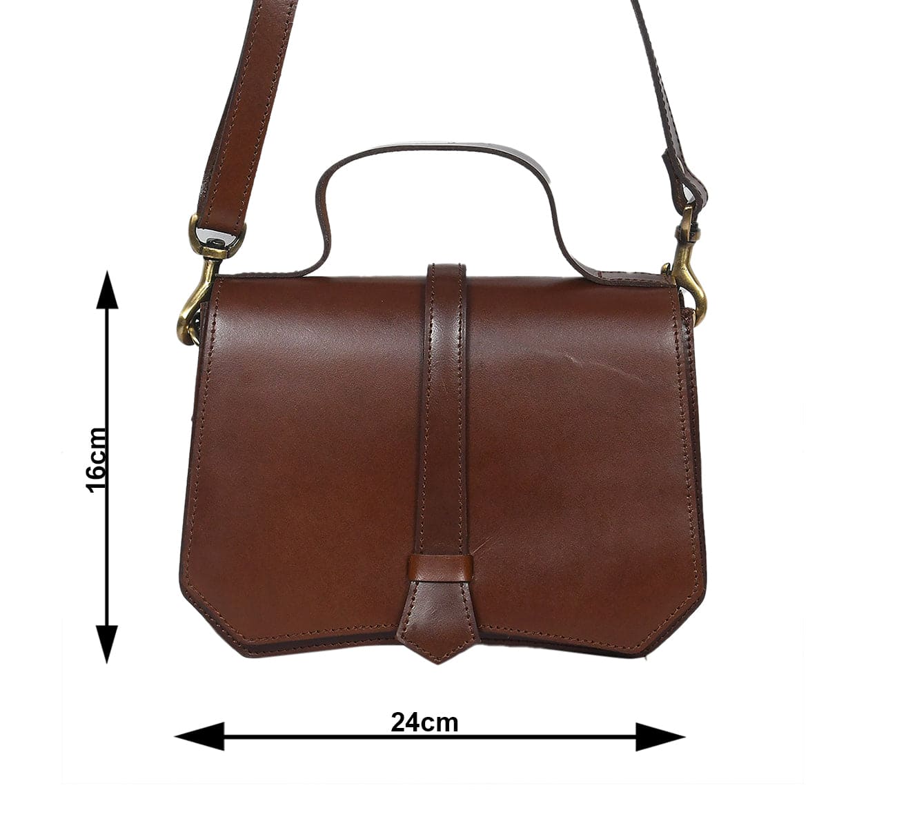 Classic Leather Sling Bag - The Epitome of Style and Functionality. Art: BG-1415 Pack of 25