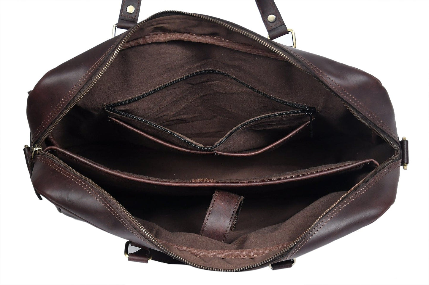 Timeless Elegance: Brown Leather Messenger Bag - Your Perfect Everyday Companion. Art: BG-1431 Pack of 25
