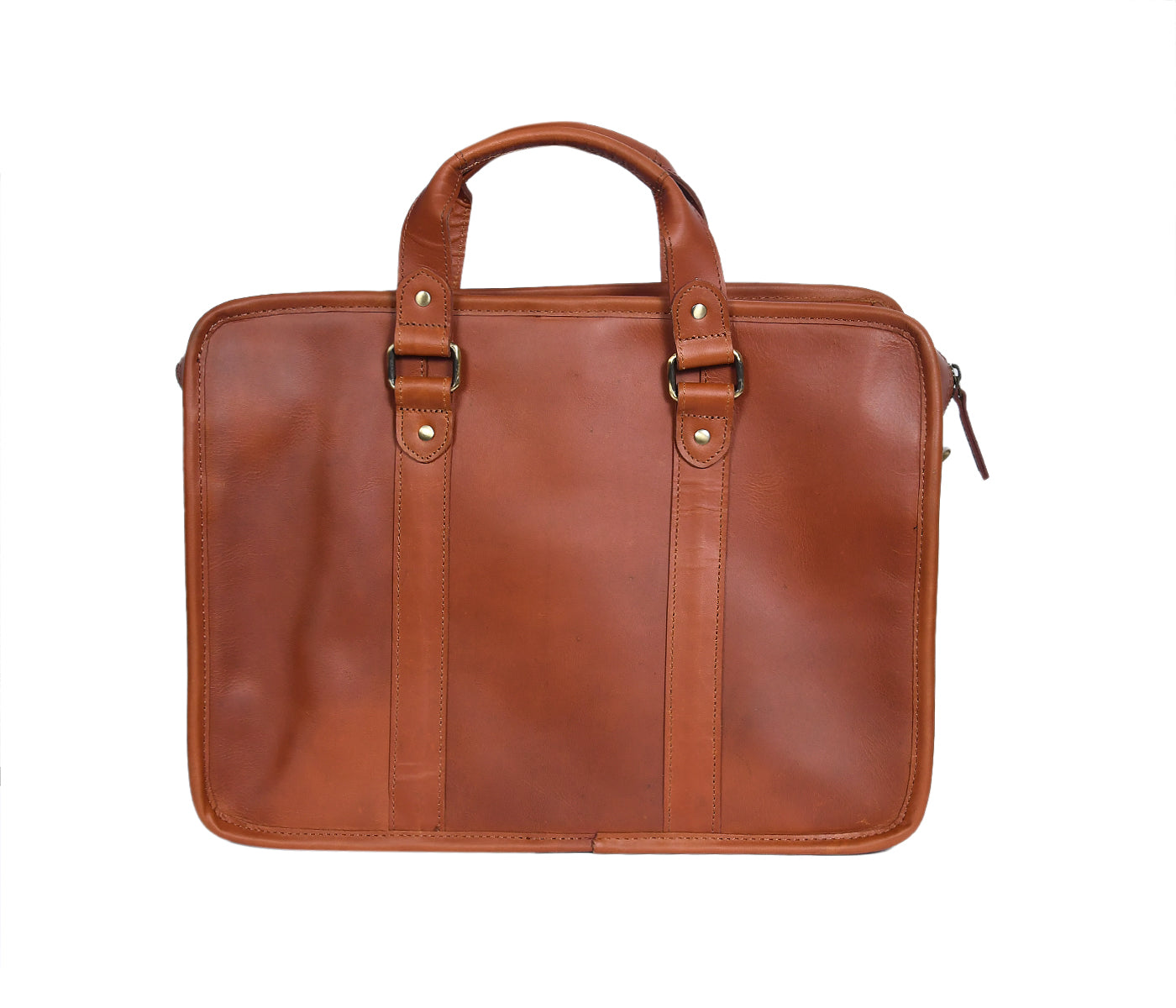 Stylish Tan Messenger Bag with Abundant Storage and Multiple Zip Compartments, Art: BG-1435 Pack of 25