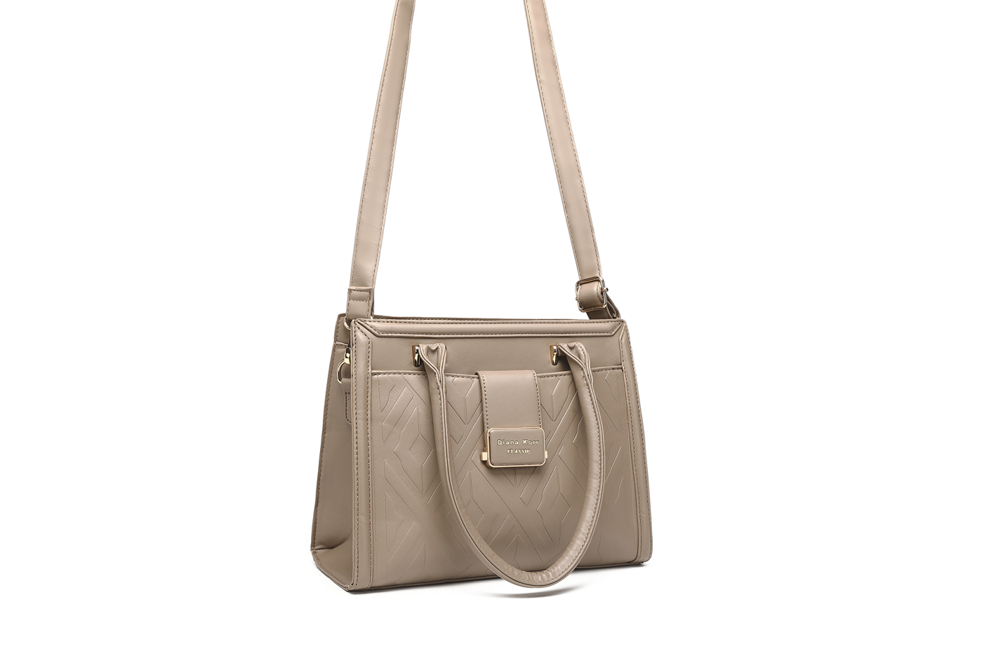 Chic Synthetic Beige Bag – Elegant & Versatile Handbag for Any Occasion,ART:-DK-2002 Pack of 25