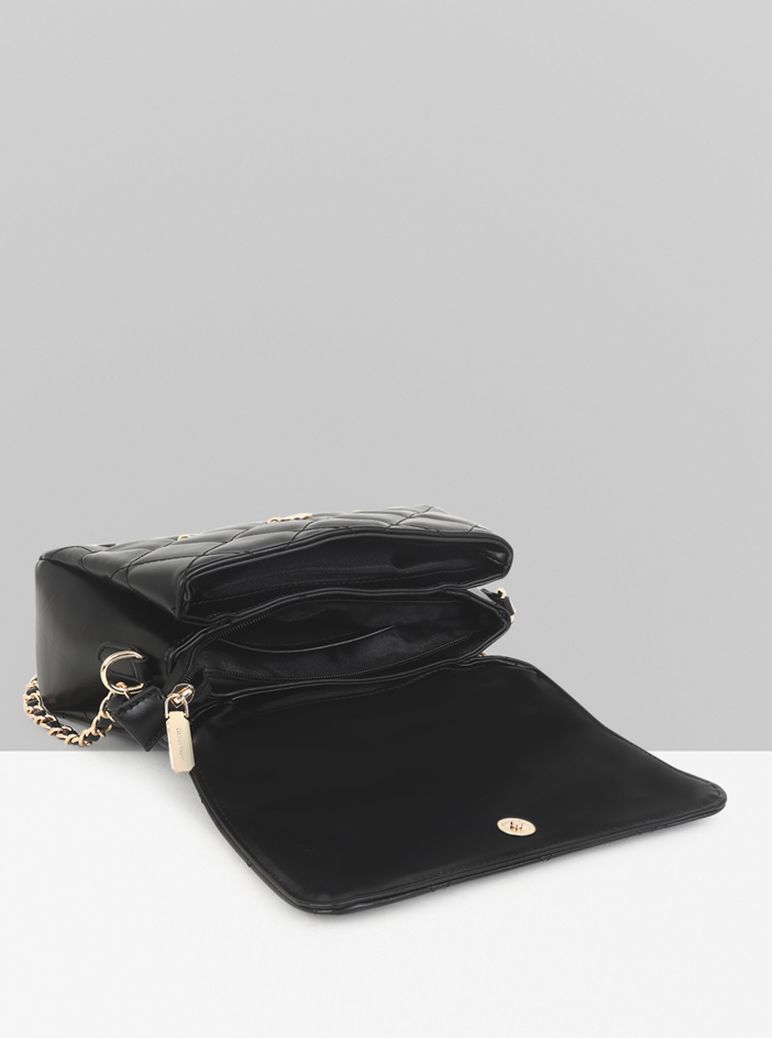 Premium Synthetic Black Handbag – Elegant, Durable & Timeless Accessory, ART:-DK-2011 Pack of 25