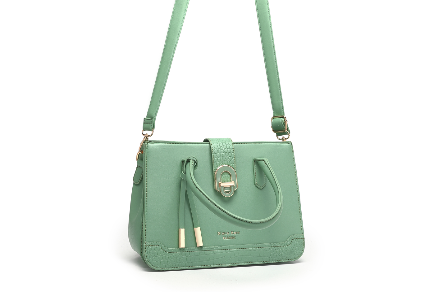 Trendy Synthetic Green Bag – Stylish & Durable Handbag for Every Occasion,ART:-DK-2004 Pack of 25