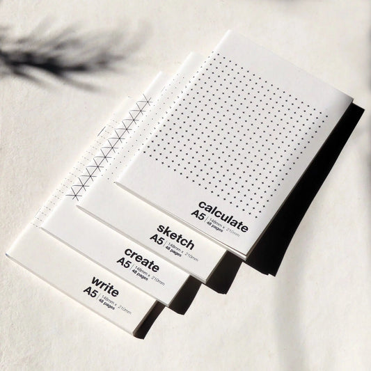 GEOMETRIC NOTEBOOKS - A5 - Pune Handmade Papers