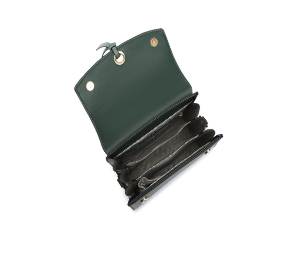 Stylish Synthetic Green & White Bag – Trendy, Durable & Fashionable Handbag, ART:-DK-2008 Pack of 25