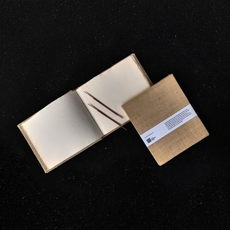 JUTE DECKLED NOTEBOOK A4 - LANDSCAPE Pack of 50