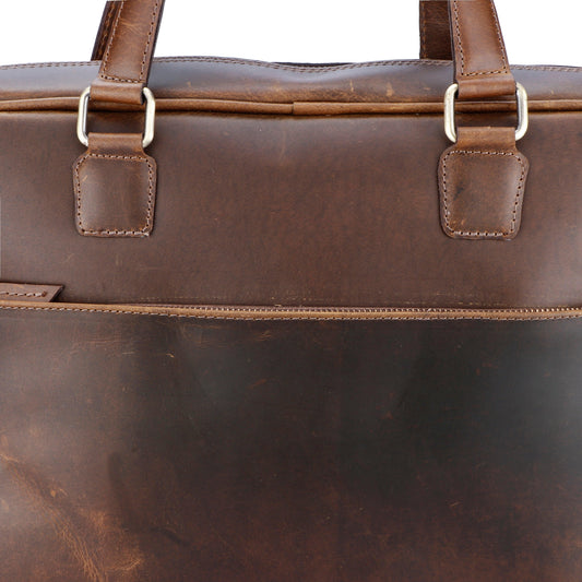 Multi Brown Handmade Messenger Bag (100% Genuine Leather) Art: BG-1560 Pack of 25