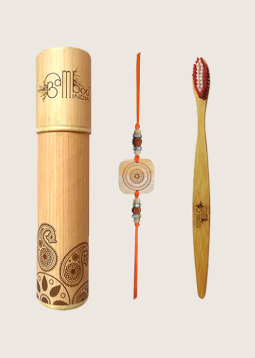 Bamboo Rakhi Combo Pack
