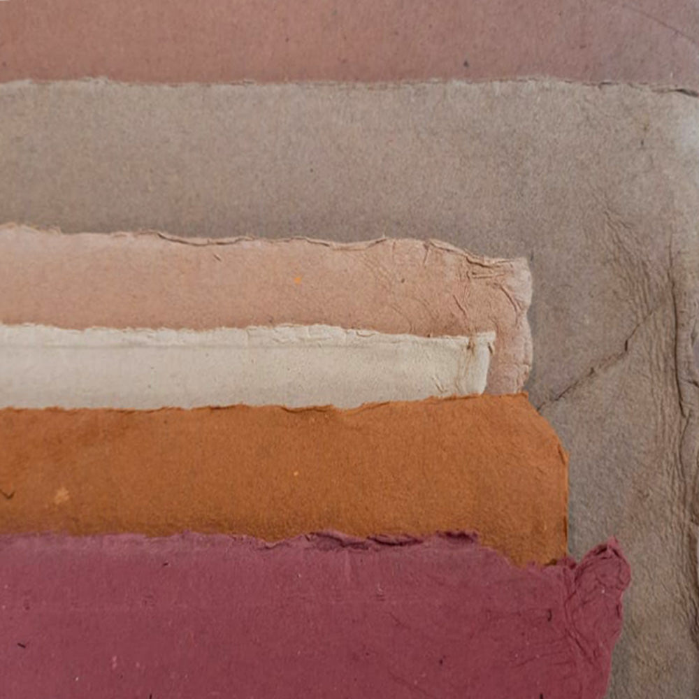 RECYCLED FILE CARD UNCUT PAPERS Pack of 50