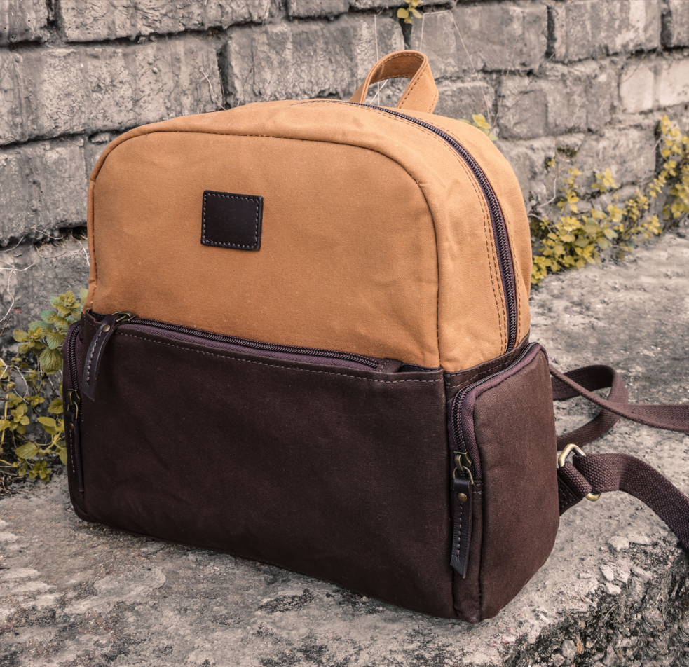 Durable Canvas Backpack for Every Adventure, Art: BG-1746 Pack of 25