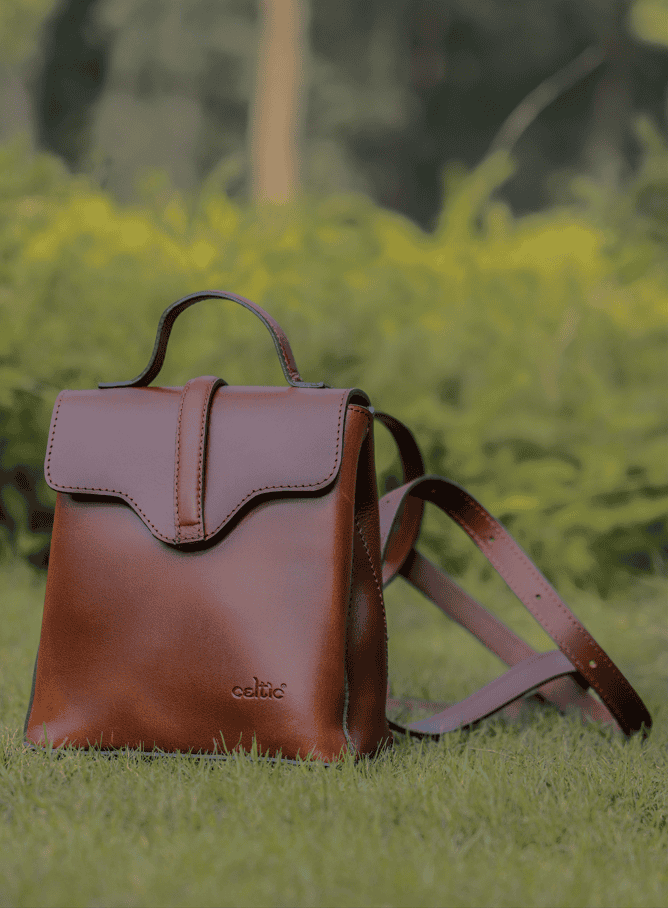Chic Brown Small Backpack: Elevate Your Style with Fashion and Functionality. Art: BG-1579 Pack of 25