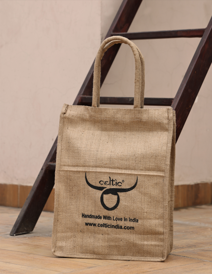 Eco-Chic: Elevate Your Style with Our Stylish Jute Bags, Art: BG-1604 Pack of 50