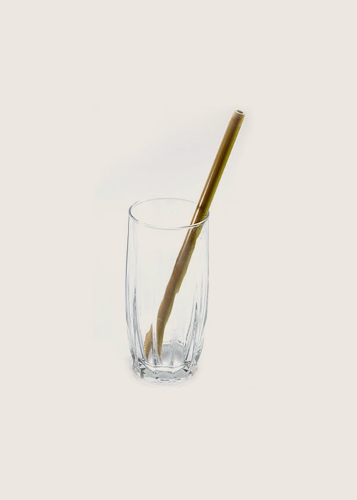 Bamboo Natural Straws (pack of 4) with cleaner Pack of 50