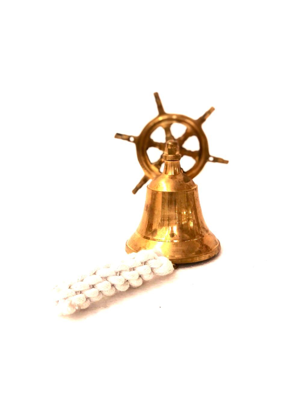 Brass Bell For Wall Hanging Door & Temple Melody Tamrapatra - Tamrapatra