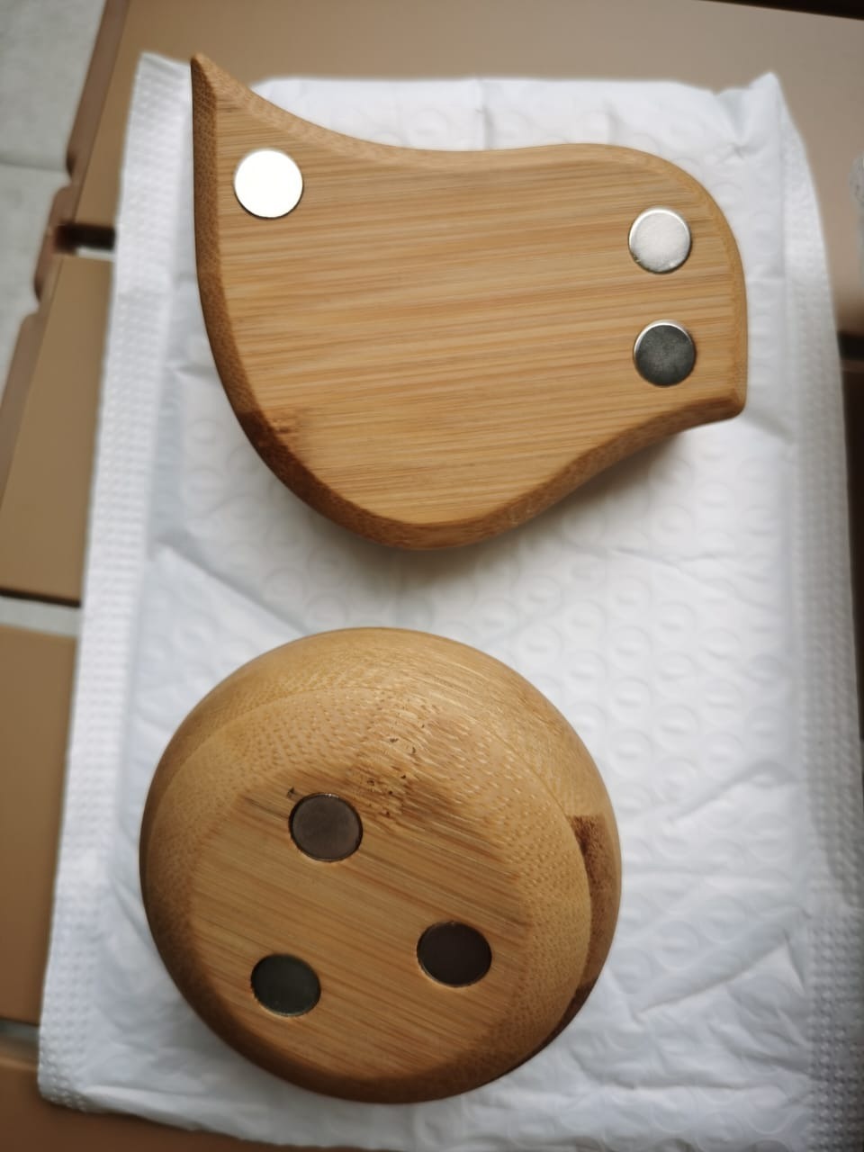 Japanese Style Bamboo Door Bell - Sprarow Shape Pack of 50