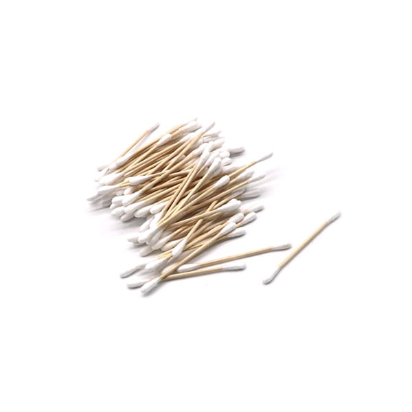 Bamboo Cotton Buds (100 Sticks) + Bamboo Charcoal Brush Pack of 50