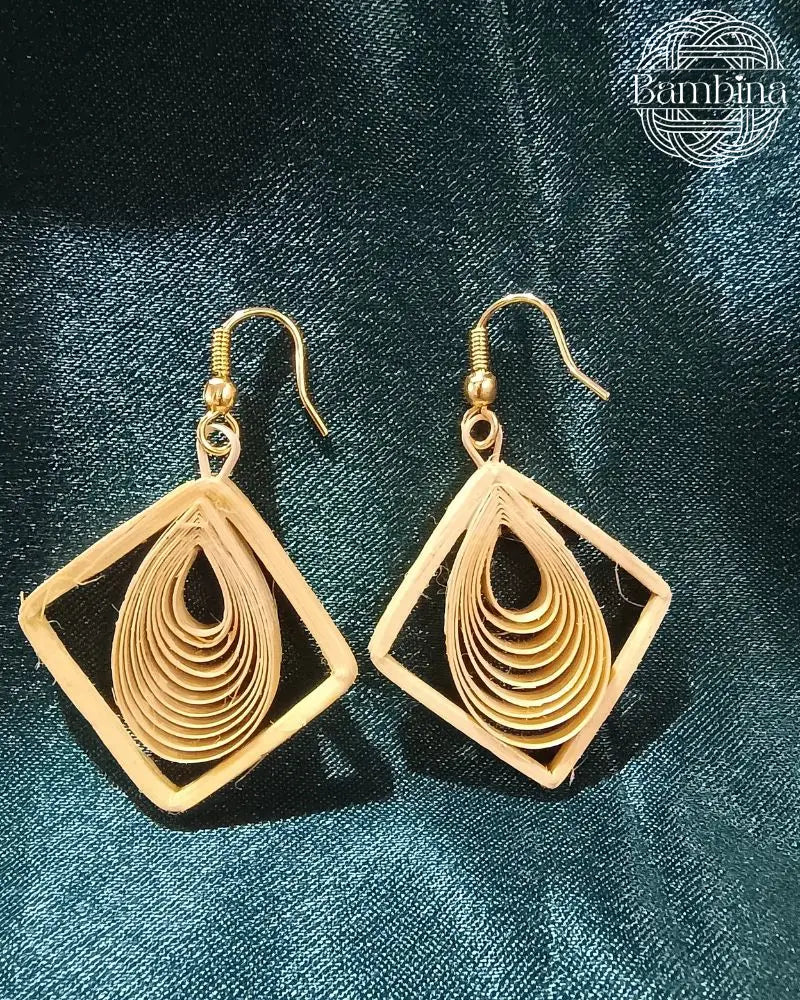 Diagonal quill drop Earrings Pack of 50