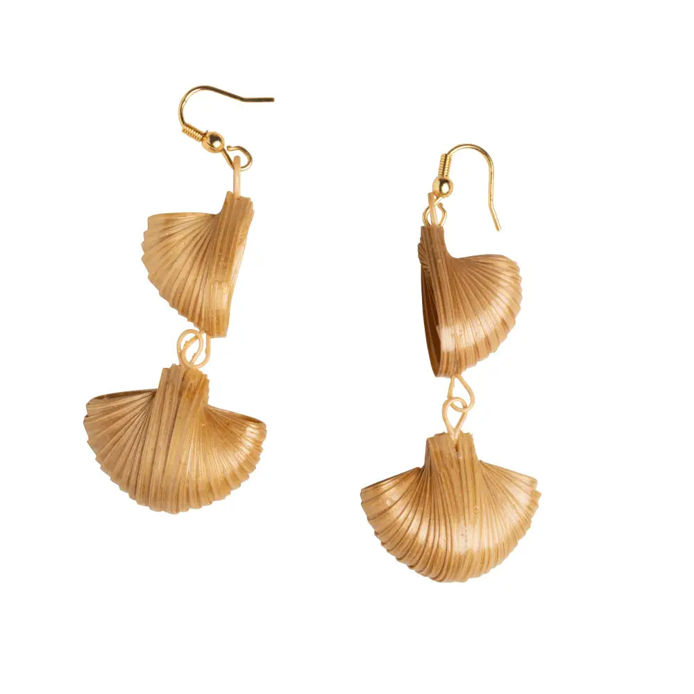 Double Layer Shell Earrings Pack of 50