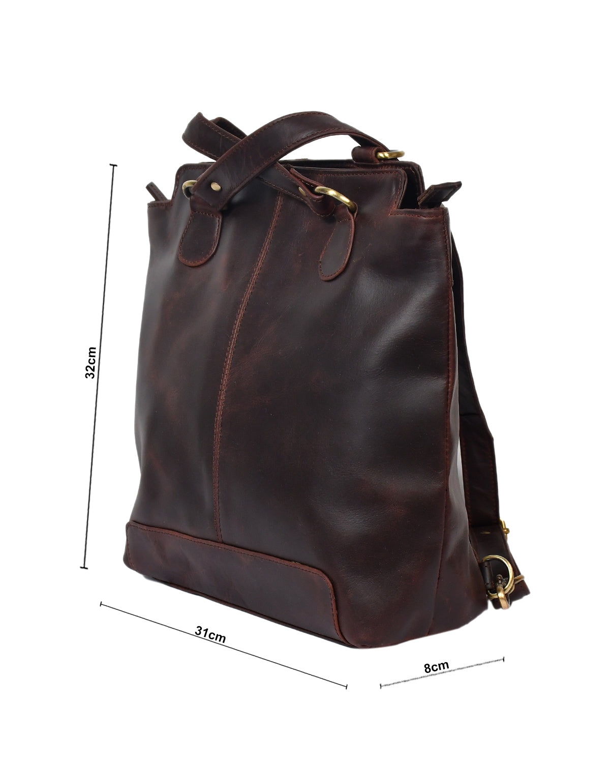 Experience Unmatched Style and Versatility with our Elevate Leather Backpack. Art: BG-1429 Pack of 25