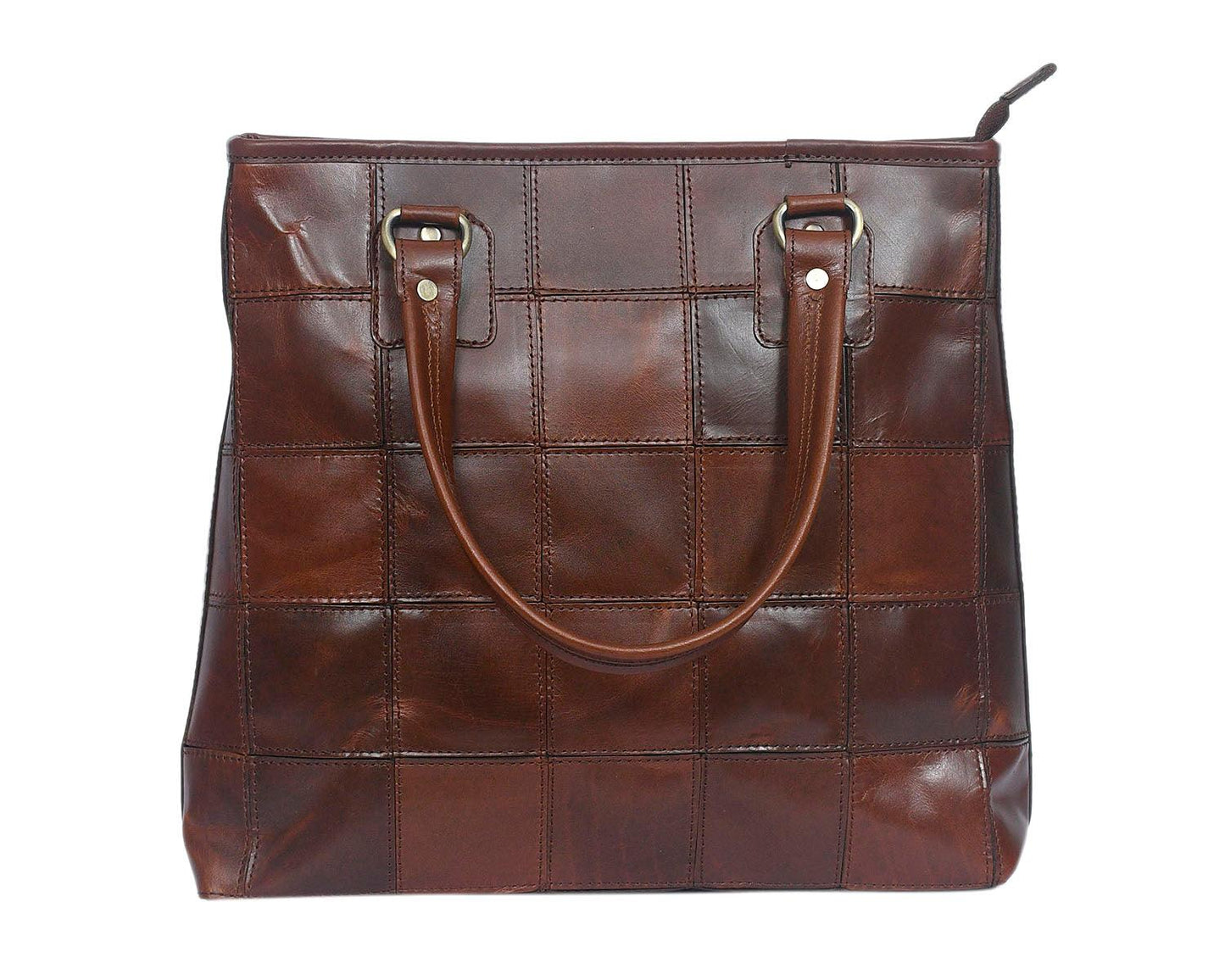 Premium Tote Leather Bag | Color Brown | Gift Bag, Art: BG-1526 Pack of 25