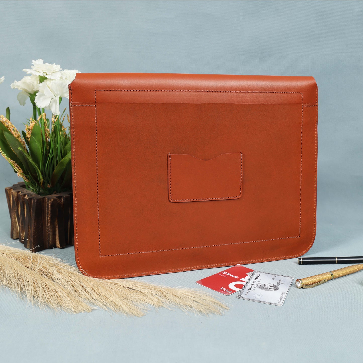Premium Genuine Leather iPad Cover - Stylish, Durable, and Protective, ART:-LA-06 Pack of 25