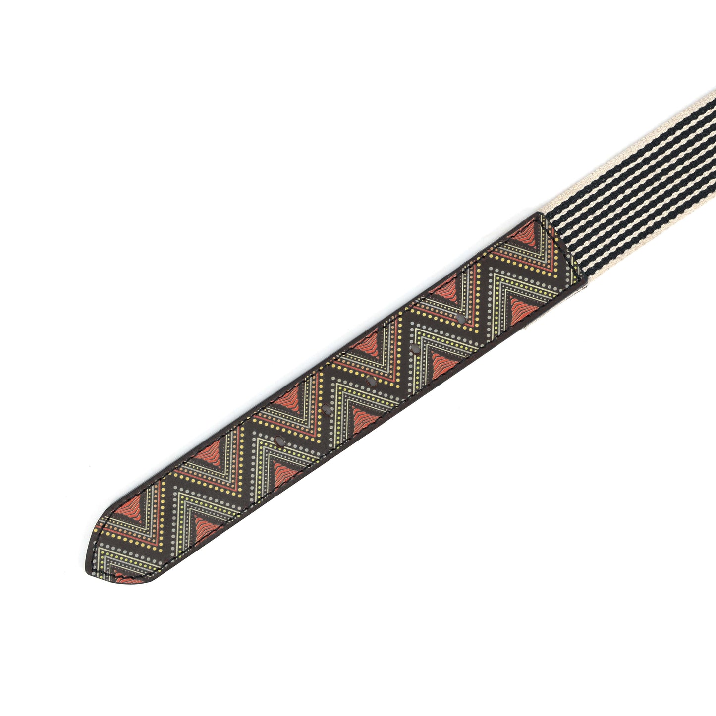 Premium Leather Belt with Webbing – 38mm. LB-832 Pack of 50