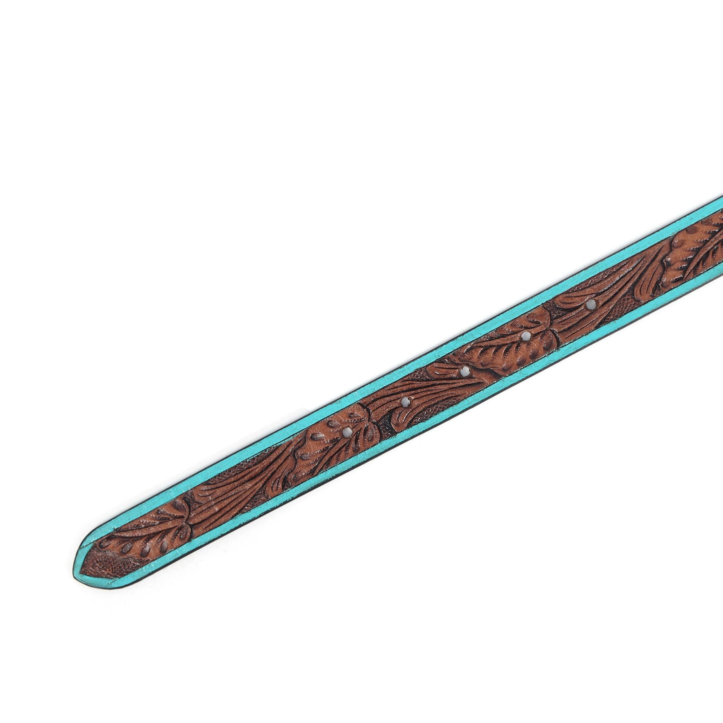 Hand-Carved Leather Belt – Stylish and Unique Handmade Design for Men and Women. LB-839 Pack of 50