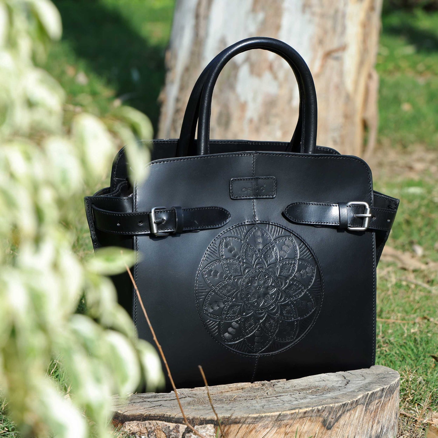 Brown or black color pure leather Shoulder bag for girls and women with glorious design | Party wear.  Art: BG-1555 Pack of 25