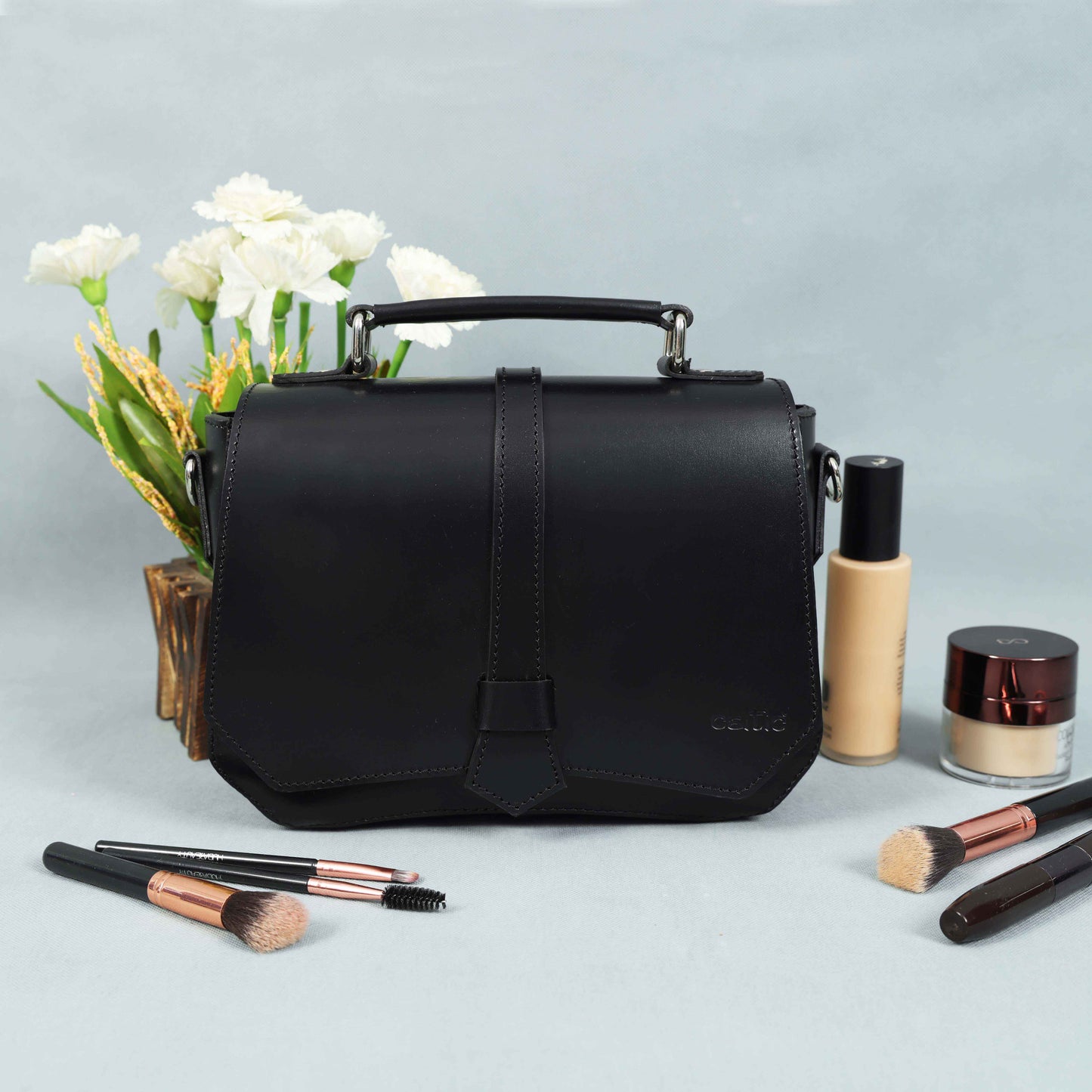 Classic Leather Sling Bag - The Epitome of Style and Functionality.  Art: BG-1415 Pack of 25