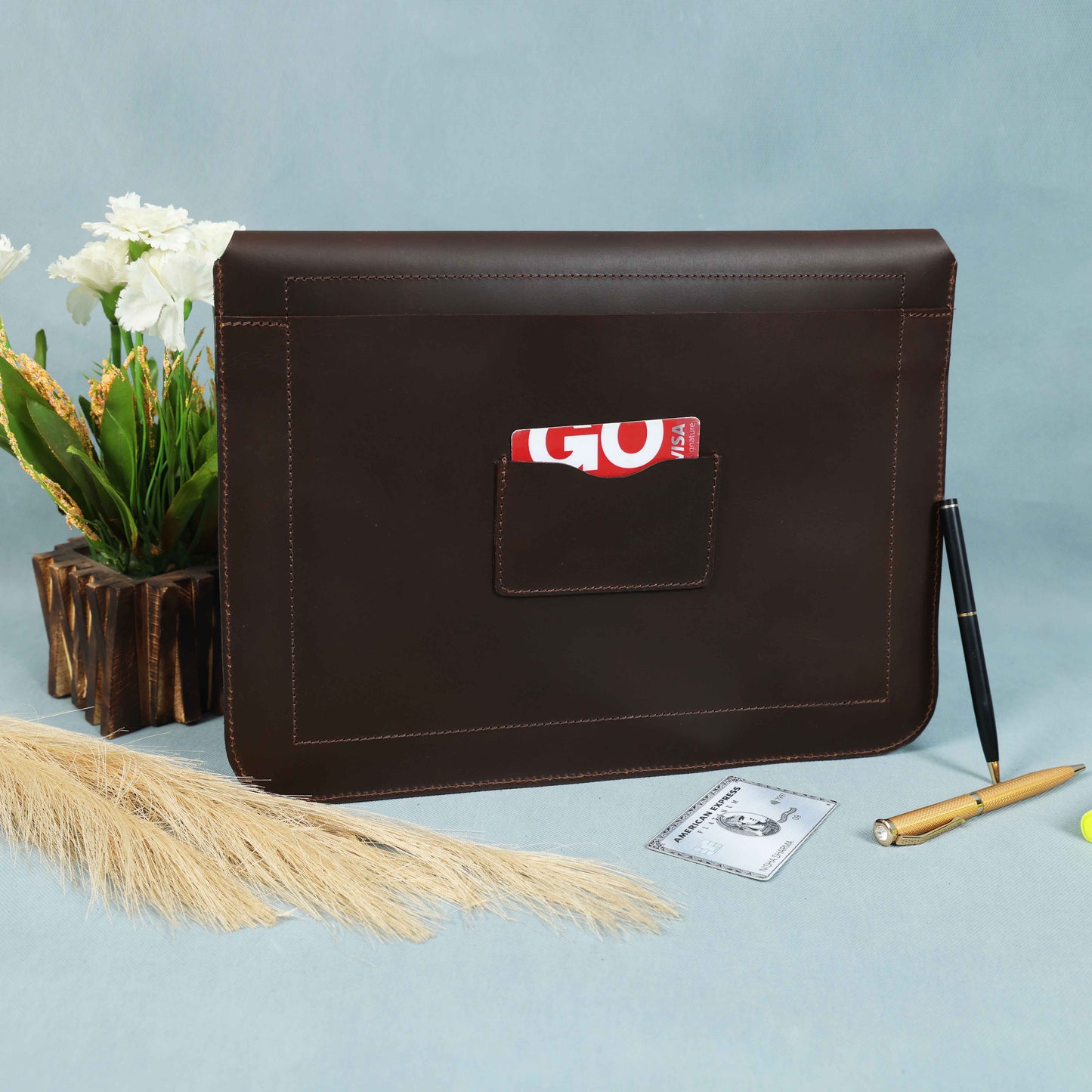 Premium Genuine Leather iPad Cover - Stylish, Durable, and Protective, ART:-LA-06 Pack of 25
