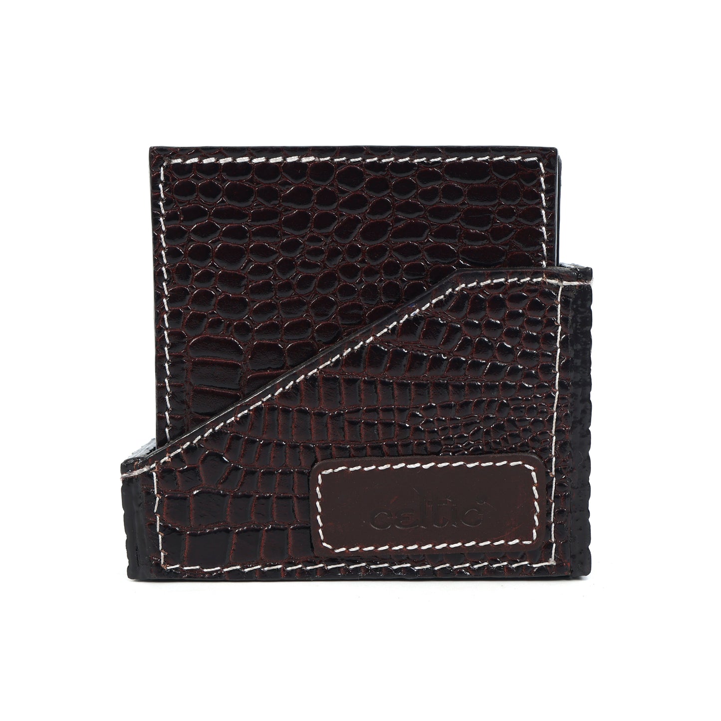 Premium Leather Square Coasters for Office Use – Stylish & Functional Desk Accessory, Art:-LC-02 Pack of 50