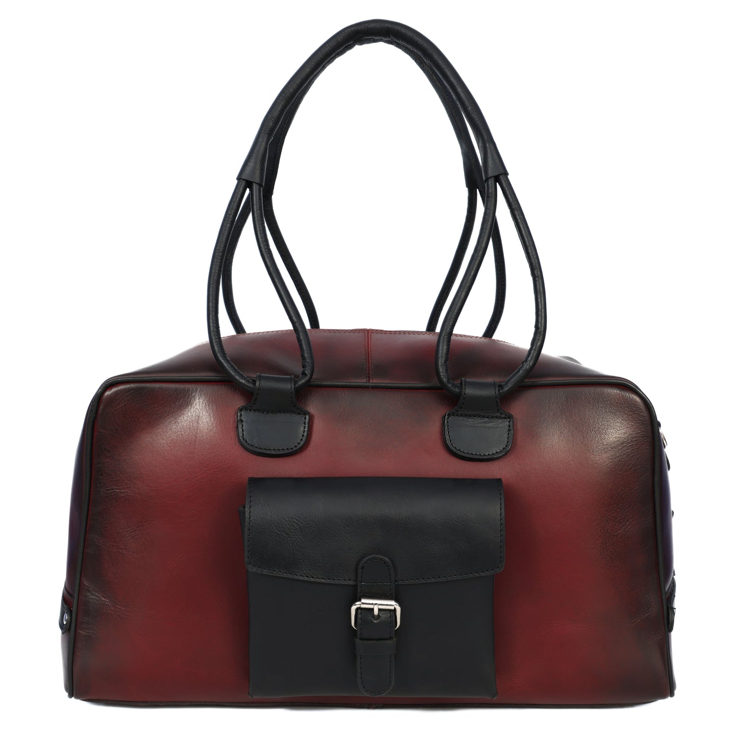 Premium Leather Stylish Duffle Bag – Elegant, Durable & Spacious Travel Companion, BG-1714 Pack of 25