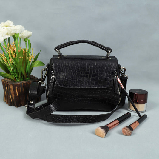 Pure leather sling bag with extra storage for girls and women | Party wear, Art: BG-1568-C Pack of 25