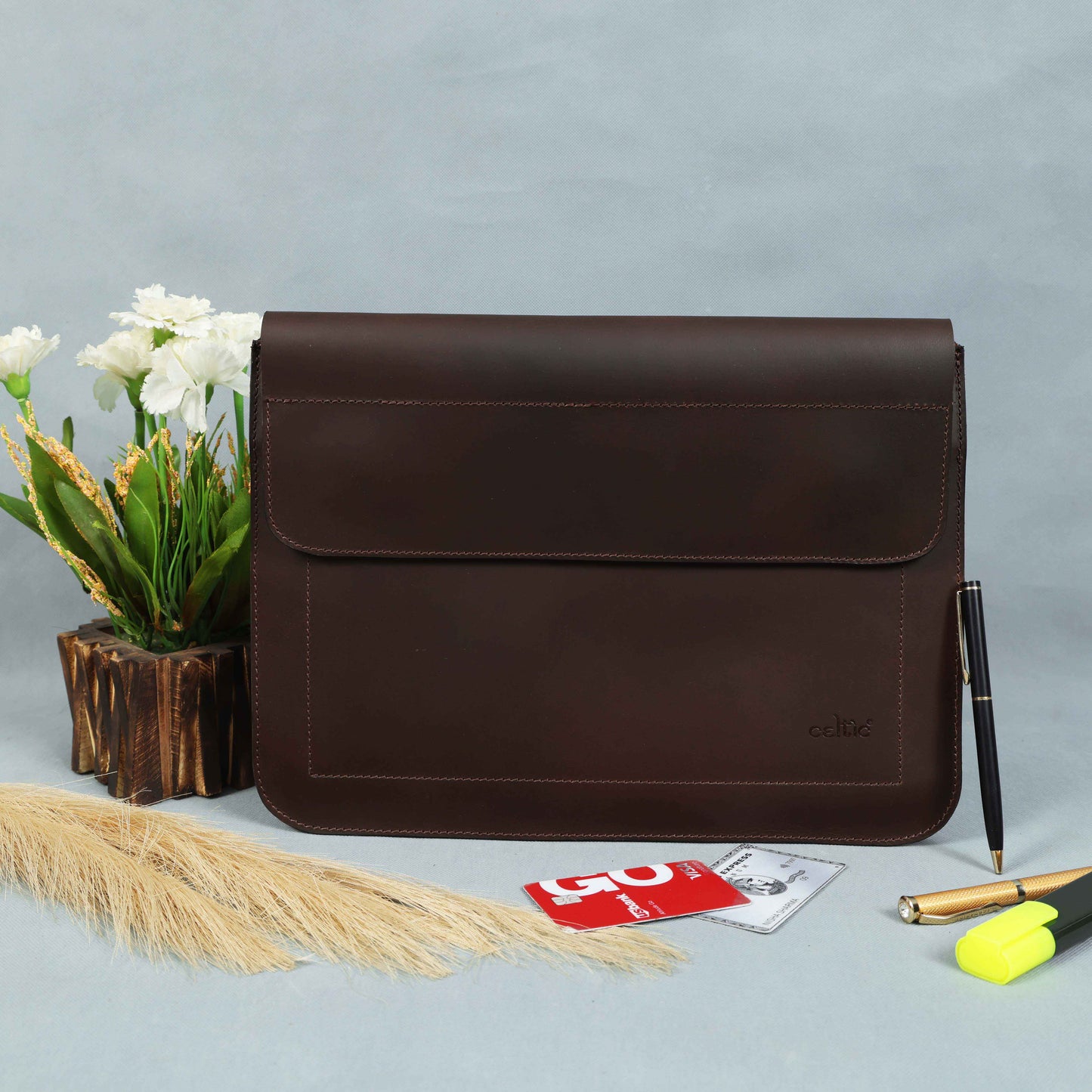 Premium Genuine Leather iPad Cover - Stylish, Durable, and Protective, ART:-LA-06 Pack of 25