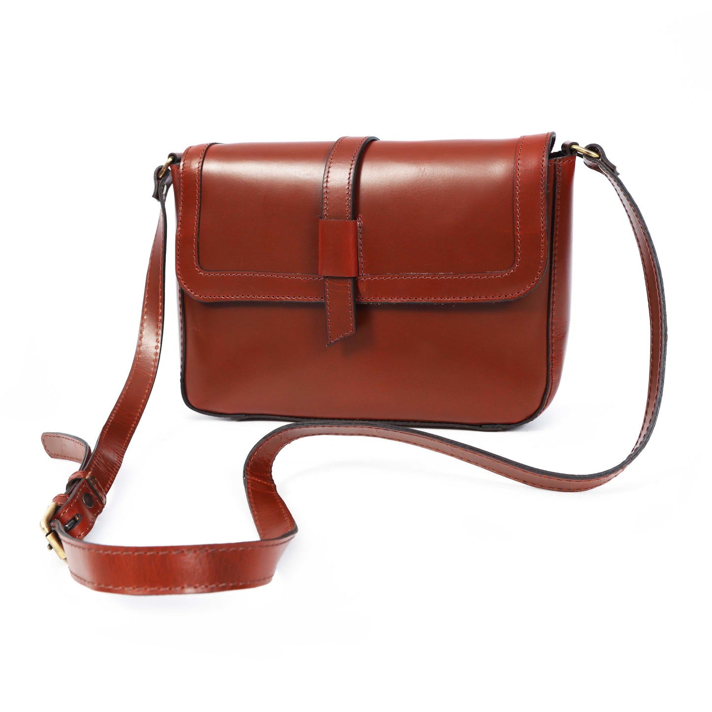 Premium Leather Sling Bag – Stylish & Functional for Everyday Use. BG-1614 Pack of 25