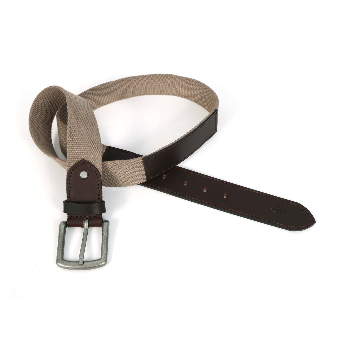 Premium Leather Belt with Webbing – 35mm Wide. LB-831 Pack of 50