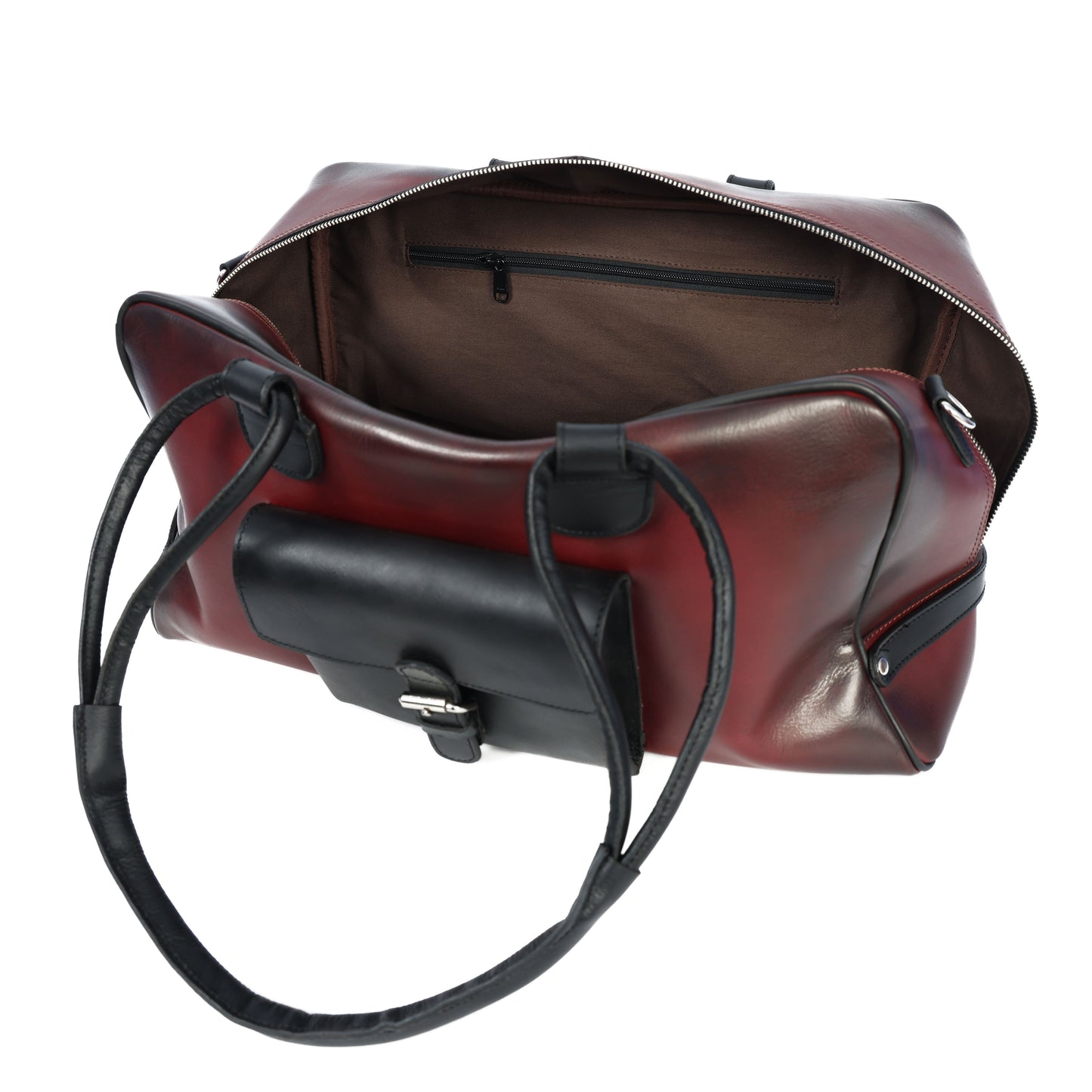 Premium Leather Stylish Duffle Bag – Elegant, Durable & Spacious Travel Companion, BG-1714 Pack of 25
