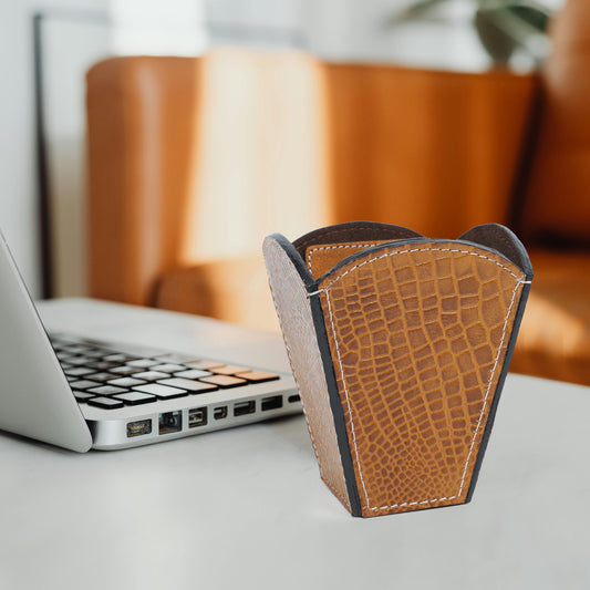 "Luxury Leather Pen Holder | Stylish Desk Organizer for Office & Home" Art:-LP-02 Pack of 25