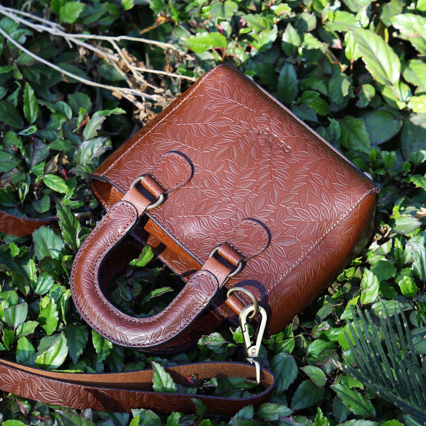 Premium Leather Designer Sling Bag – Stylish & Functional for Everyday Use.BG-1619 E Brown Pack of 25