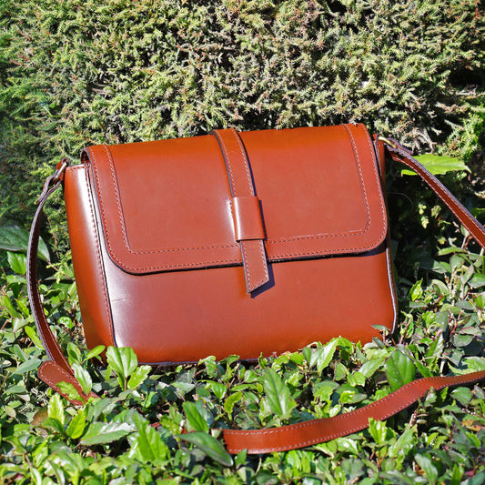 Premium Leather Sling Bag – Stylish & Functional for Everyday Use. BG-1614 Pack of 25